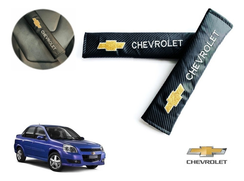 Par Almohadillas Cubre Cinturon Chevrolet Chevy C3 2010