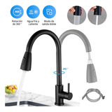 Llave Mezcladora Cocina Lavabo Monomando Extraíble 2manguera