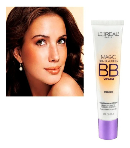 Bb Cream Loreal Paris Magic Skin Corrige Hidrata Tono Medium