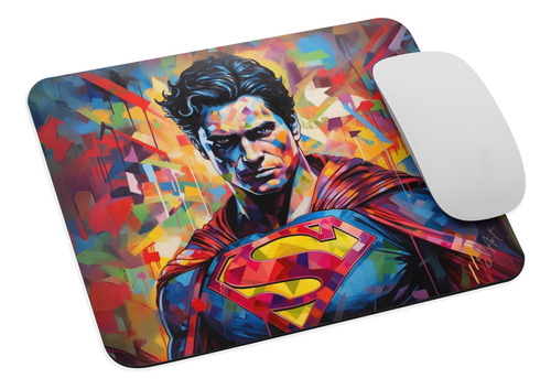 Mouse Pad Svart Diseños De Super Man Varios Modelos