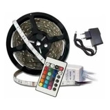 Tira Cinta Led Rgb Multicolor Con Control 5 Metros