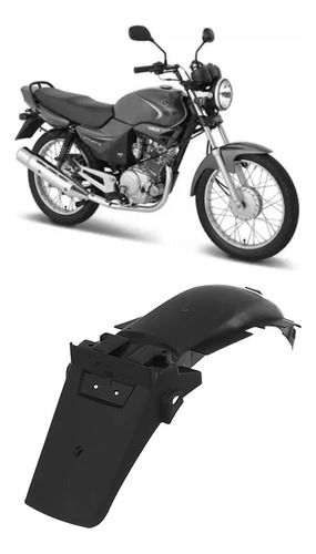 Guardabarro Trasero Yamaha Ybr 125 00 Al 08 Negro Pro Tork