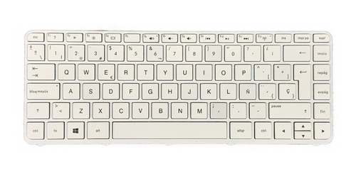 Teclado Hp 14-d 14-d000 14-g 14-g000 14-n Con Malla Español