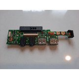 Placa Audio Y Usb Eee Pc 1005ha 60-0a1bdt1000-b01 