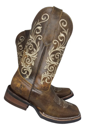 Bota Vaquera Para Dama Irish  Mal Paso Leather Boots | Meses sin interés