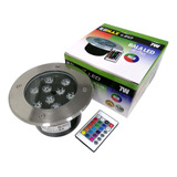 Bala De Piso Led 7w Rgb