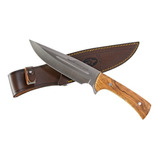 Cuchillo Muela Jabali 17 Ol Madera Olivo Funda España