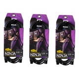 Kit 3 Cabos Microfone Santo Angelo Ninja Lw 10ft - 3,05 Mts