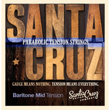Santa Cruz - Cuerdas De Tensión Parabólica Acústica Barítono