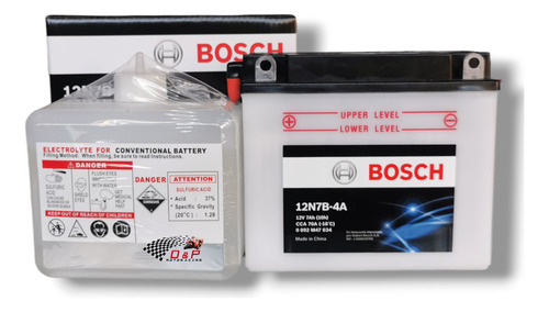 Batería Moto 12n7b-4a Bosch 