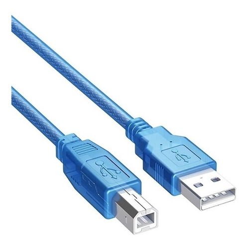 Cable Para Impresora 3 Metros De Usb A Tipo B