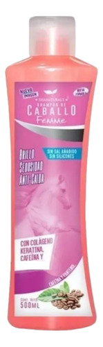 Shampoo De Caballo Femme Con Colágeno, Keratina Y Cafeina