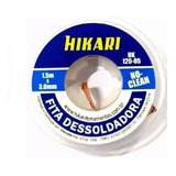 2x Fita Malha Dessoldadora Hikari 1,5m 3mm Hk-120-05