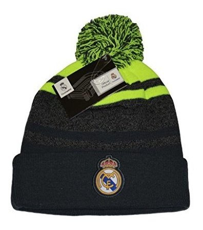 Pom Cráneo Real Madrid Beanie Pom Gorra Nueva Temporada 2015