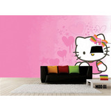 Vinilos Decorativos Pared Infantiles Hello Kitty Adhesivos