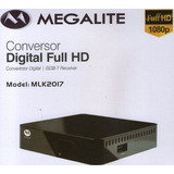 Conversor Sintonizador Para Tv Digital Tda Megalite