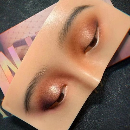 Tablero De Modelo De Cara D/silicona P/práctica D/maquillaje