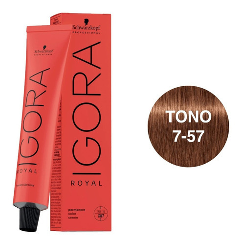 Tinte Profesional Permanente Igora Roya - g a $382