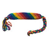 Pulsera Arco Iris. Gay. Lgbt. Macramé.