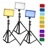 Kit De Iluminación De Vídeo Rgb, Luz Led Para Fotografía De