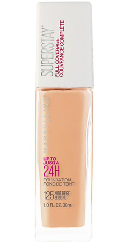 Base Liquida Maybelline Superstay 24hs Full Coverage Nude Be