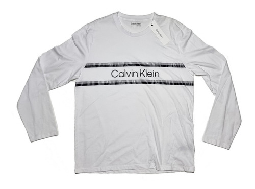 Playera Camiseta Calvin Klein Original Blanca Hombre Nueva