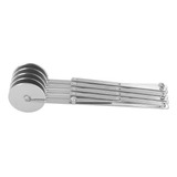 Cortador De Masa Para Pizza, Pan, Acero Inoxidable, Ruedas M