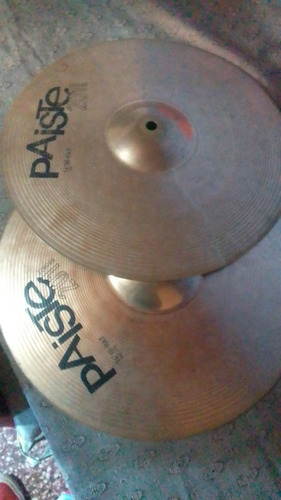 Platillos Hi Hat 14 Paiste 201 Bronze