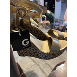 Alpargatas Guess Doradas 24.5