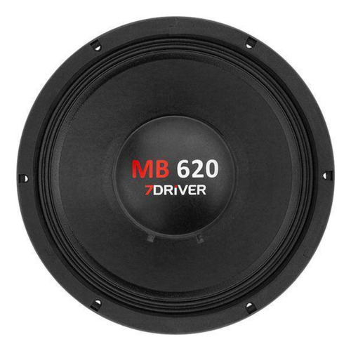 Alto Falante Médio Grave Taramps Mb620 12 Pol 620w Rms 4 Ohm