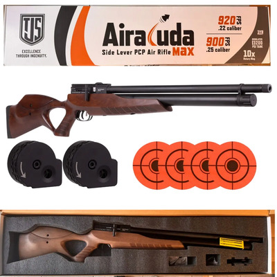 Riflle Jts Airacuda Max .22mm Pcp Xtreme C Marrón Claro 5.5 Mm | Meses sin interés