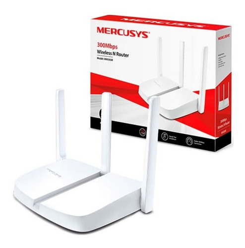 Router Wifi Inalambrico 300mbps Mercusys 3 Ant / Tecnocenter
