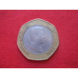 Jordania 1/2 Dinar Bimetalica