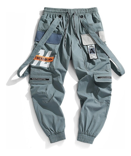 Pantalones Cargo Con Estampado Hip Hop Street