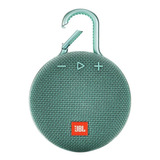 Parlante Jbl Clip 3 Portátil Con Bluetooth Waterproof River Teal 