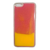 Funda Brillo Arena Movediza Flúor | Para iPhone 6 6s Plus