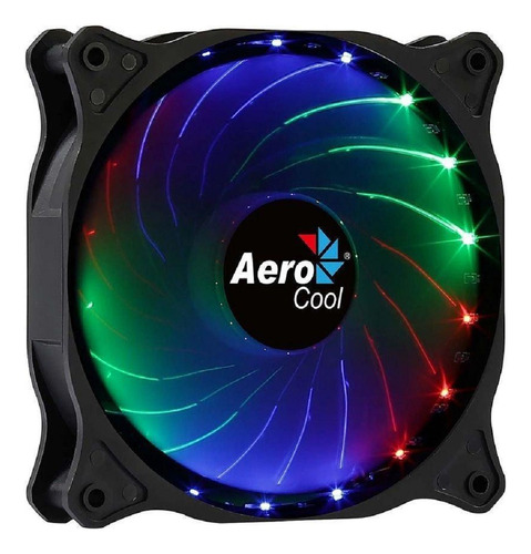 Cooler Fan De Gabinete Aerocool Cosmo 12 Frgb