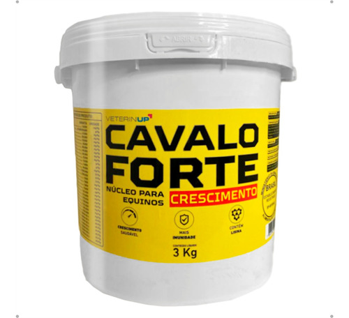 3kg Suplemento Para Cavalo Criar Musculo Crescer Massa