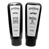 Kit Aceite Mineral Oil + After Shave Barbershop Tratamiento