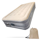 Colchon Inflable Individual Bomba Electrica Cama Inflable