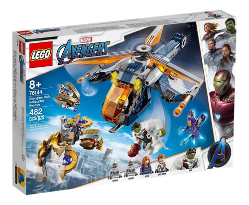 Lego Avengers: Ultimato - Helicóptero Hulk - 482 Peças