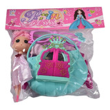 Juguete Bolso Set De Maquillaje Para Niña Dim:24x5x26cm