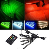 Pack 4 Luces Interior Led Para Auto 12v