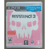 Resistance 3 Ps3 - Mídia Fisica (usado)