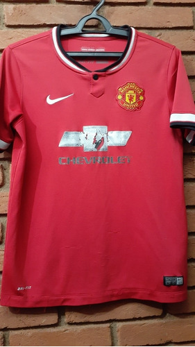 Camisa Infantil Manchester United Nike Vermelha