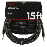 Cable Fender Deluxe 15ft Balck Tweed Inst. 0990820083