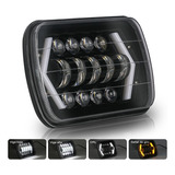 Led Faros De 5x7 6x7 H4 Jeep Blanco Ambar Flechas 4x4 Yj Xj 