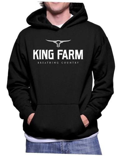 Moletom Blusa De Frio King Country Cowboy Boi Nelore Oferta