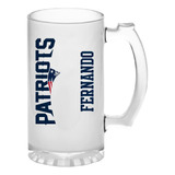 Tarro Cervecero Pats Patriots Nfl Super Bowl