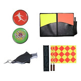 Firelong Soccer Referee Kit Football Checkered Soccer Ref Fl